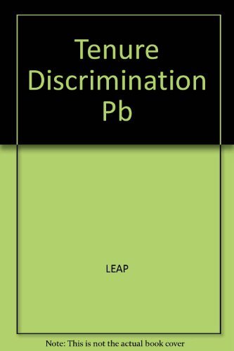 9780875463148: Tenure Discrimination Pb