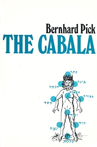 9780875481999: The Cabala: It's Influence on Judaism and Christianity (Open Court paperback) [Paperback]