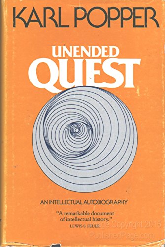 Imagen de archivo de Unended Quest: An Intellectual Autobiography a la venta por HPB-Red