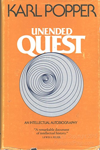 Stock image for Unended Quest: An Intellectual Autobiography for sale by Ergodebooks