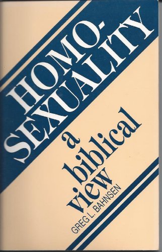 Beispielbild fr Homosexuality: A Biblical View zum Verkauf von ThriftBooks-Atlanta