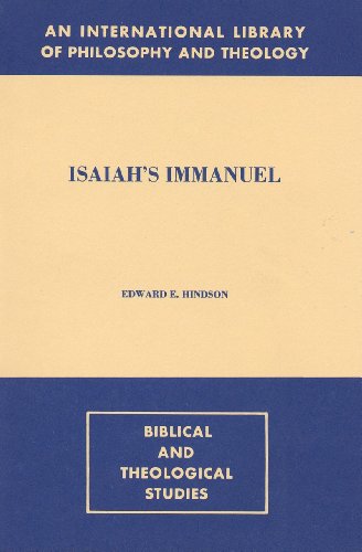 Beispielbild fr Isaiah's Immanuel zum Verkauf von Better World Books