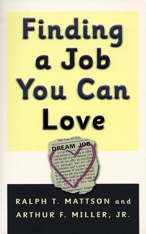 Imagen de archivo de Finding a Job You Can Love a la venta por SecondSale