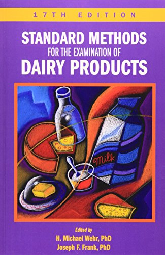 Stock image for Standard Methods for the Examination of Dairy Products 17th Edition for sale by J. Peterson - bookseller