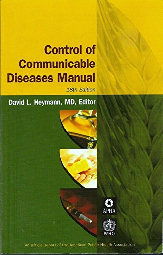 Beispielbild fr Control Of Communicable Diseases Manual (Control of Communicable Diseases Manual) zum Verkauf von Gulf Coast Books