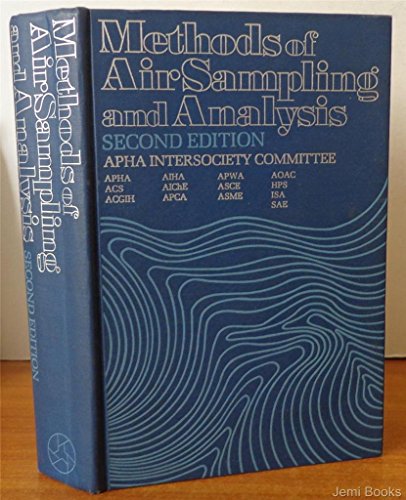 9780875530796: Methods of Air Sampling and Analysis