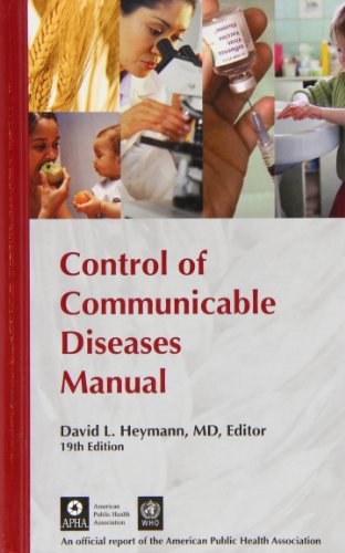 Beispielbild fr Control of Communicable Diseases Manual zum Verkauf von AwesomeBooks