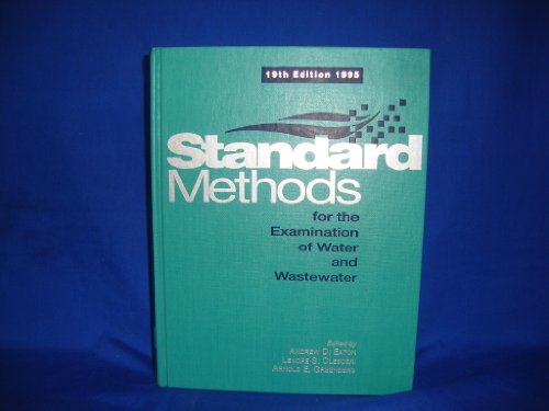 Beispielbild fr Standard Methods for the Examination of Water and Wastewater zum Verkauf von Better World Books