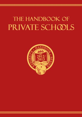 Stock image for The Handbook Of Private Schools 2012 / 2013: An Annual Descriptive Survey Of Independent Education (Porter Sargent Handbooks) for sale by The Book Spot