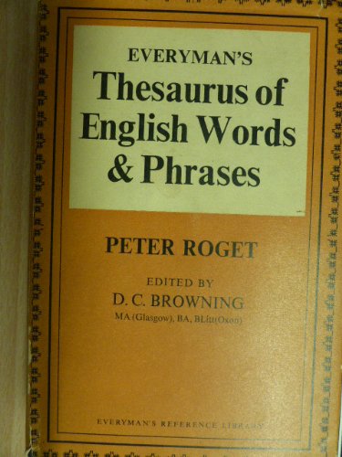 9780875590493: Rogets Thesaurus of English Words and Phrases