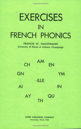 Imagen de archivo de Exercises in French Phonics a la venta por Ergodebooks