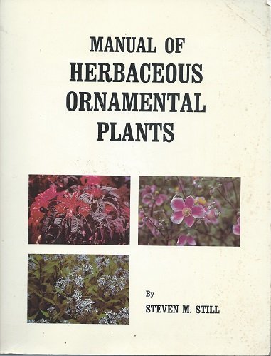 Stock image for Manual of Herbaceous Ornamental Plants for sale by HPB-Diamond