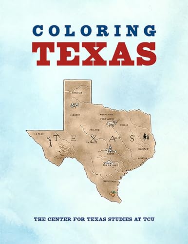 9780875658124: Coloring Texas: A Texas History Coloring Book
