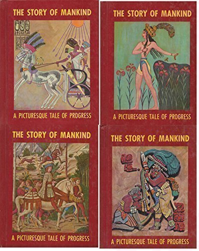 Beispielbild fr The Story of Mankind Complete Set: A Picturesque Tale of Progress (4 Volumes) zum Verkauf von HPB-Emerald