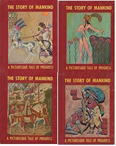 The Story of Mankind : A Picturesque Tale of Progress [Complete set of 4 Volumes]