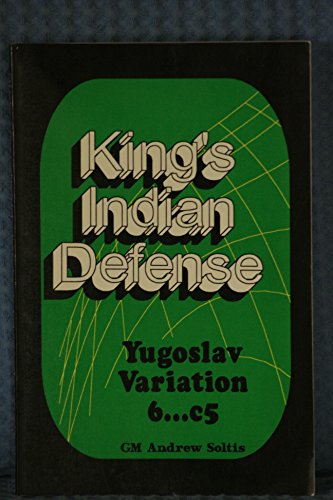 Imagen de archivo de King's Indian defense: Yugoslav Variation 6.c5 a la venta por Book Bear