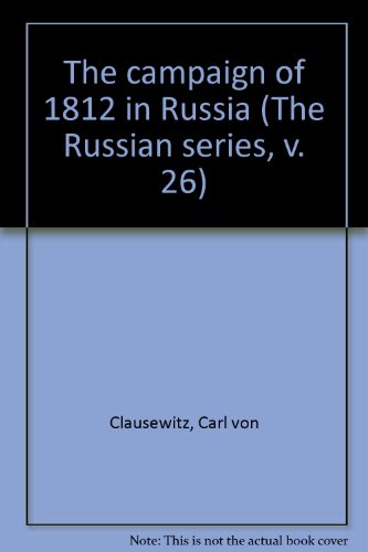 Beispielbild für Campaign of 1812 in Russia. zum Verkauf von Military Books