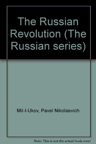 Beispielbild fr The Russian Revolution (English and Russian Edition) zum Verkauf von Project HOME Books