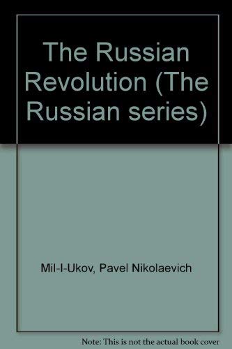 Stock image for The Russian Revolution (English and Russian Edition) for sale by Project HOME Books