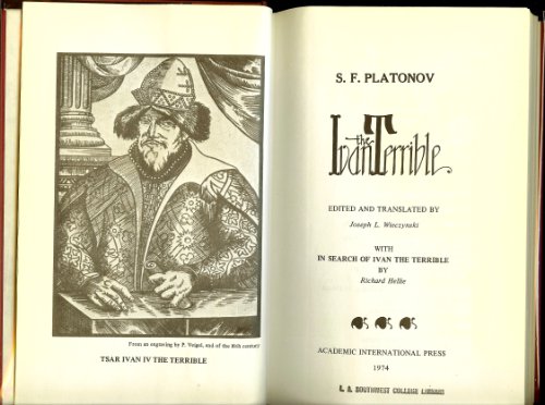 Beispielbild fr Ivan the Terrible zum Verkauf von Better World Books