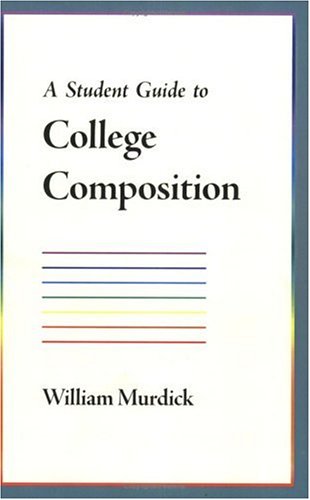 Beispielbild fr A Student Guide to College Composition zum Verkauf von HPB-Emerald