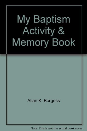 9780875790015: My Baptism Activity & Memory Book