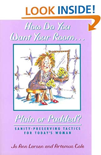 Imagen de archivo de How Do You Want Your Room. Plain or Padded?: Sanity-Preserving Tactics for Todays Woman a la venta por Goodwill of Colorado