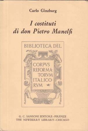 9780875800363: I Costituti Di Don Pietro Manelfi