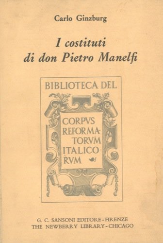 9780875805108: I Costituti DI Don Pietro Manelfi