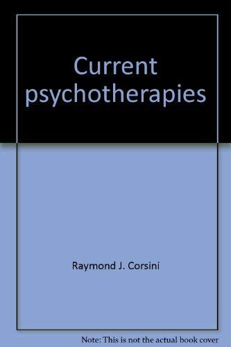 Imagen de archivo de Current Psychotherapies a la venta por BookHolders