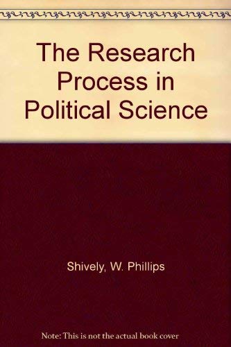 Imagen de archivo de The Research Process in Political Science a la venta por Better World Books