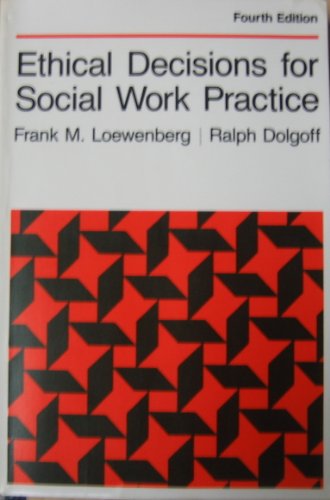 Beispielbild fr Ethical Decisions for Social Work Practice zum Verkauf von Wonder Book