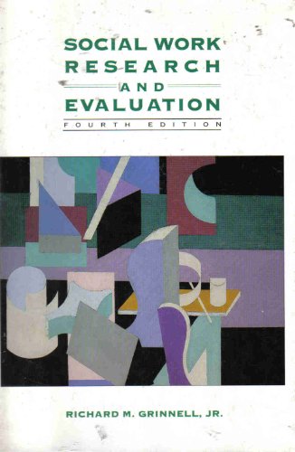 9780875813660: Social Work Research and Evaluation