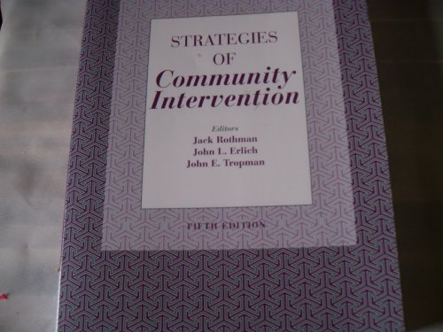 Imagen de archivo de Strategies of Community Intervention: Macro Practice a la venta por Blue Vase Books