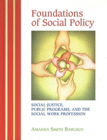 Beispielbild fr Foundations of Social Policy zum Verkauf von ThriftBooks-Dallas