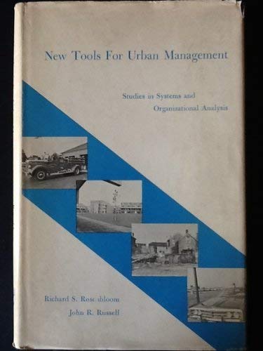 Stock image for New Tools for Urban Management : Studies in Systems and Organizational Analysis for sale by Better World Books: West
