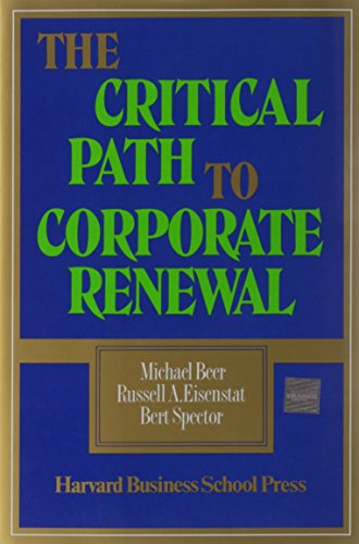 9780875842394: The Critical Path to Corporate Renewal