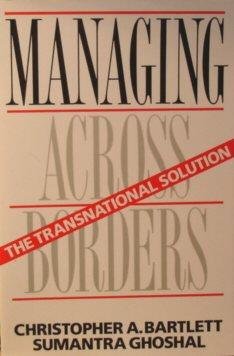 Stock image for Managing Across Borders: The Transnational Solution for sale by SecondSale