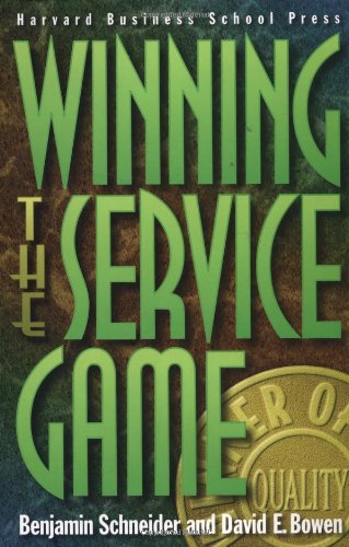 Beispielbild fr Winning the Service Game zum Verkauf von Wonder Book