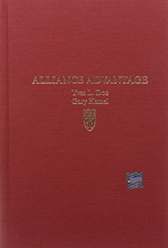 Stock image for Alliance Advantage: The Art of Creating Value Through Partnering for sale by The Yard Sale Store