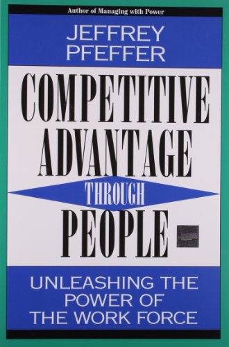 Imagen de archivo de Competitive Advantage Through People: Unleashing the Power of the Work Force a la venta por Off The Shelf