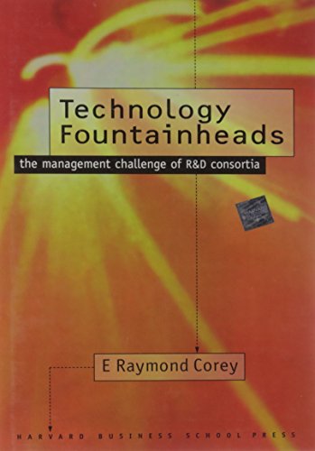 Beispielbild fr Technology Fountainheads: The Management Challenge of R&d Consortia (Interconnection) zum Verkauf von BookHolders