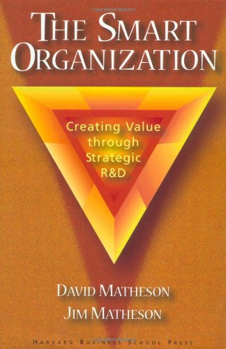 Beispielbild fr The Smart Organization : Creating Value Through Strategic R and D zum Verkauf von Better World Books