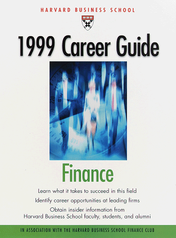 Imagen de archivo de 1999 Career Guide Finance a la venta por Hay-on-Wye Booksellers