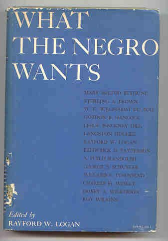 Stock image for What the Negro Wants for sale by Wonder Book