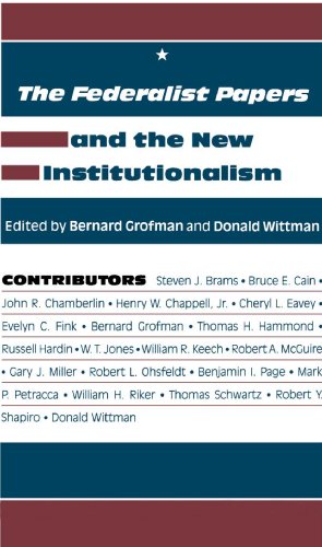 9780875860848: The Federalist Papers and the New Institutionalism