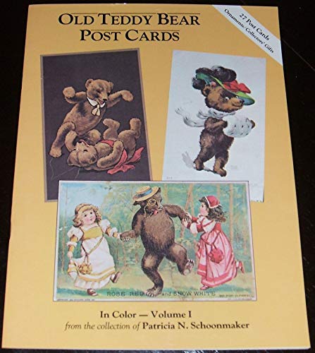 9780875882598: Old Teddy Bear Postcards in Color: v. 1 (Old Teddy Bear Postcards in Colour)