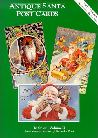 Imagen de archivo de Antique Santa Postcards II a la venta por dsmbooks