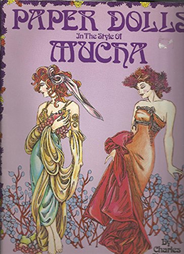Stock image for Paper Dolls in the Style of Mucha for sale by Front Cover Books