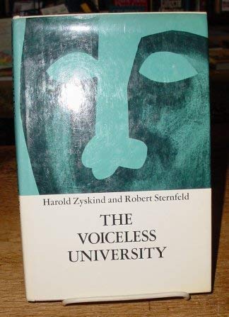 Stock image for The Voiceless University for sale by Better World Books